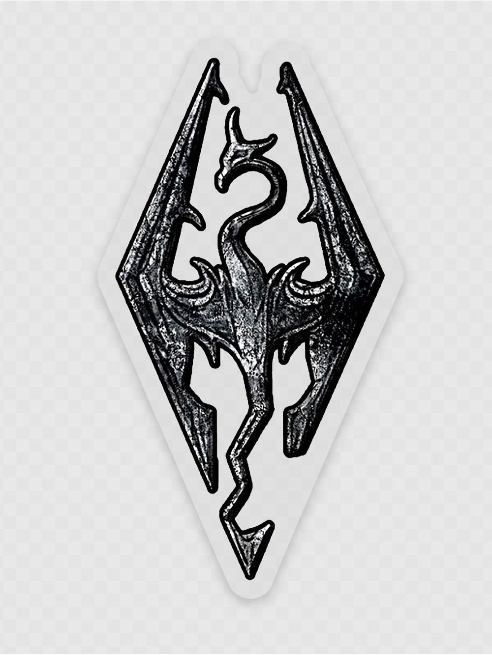 Imperial Dragon Emblem Skyrim 3” Vinyl Die Cut Sticker